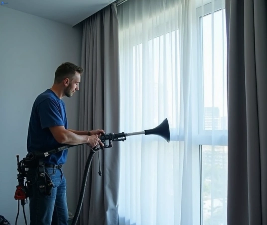 Professional drapes cleaning process tools Matty Curtain Cleaning warilla-nsw
